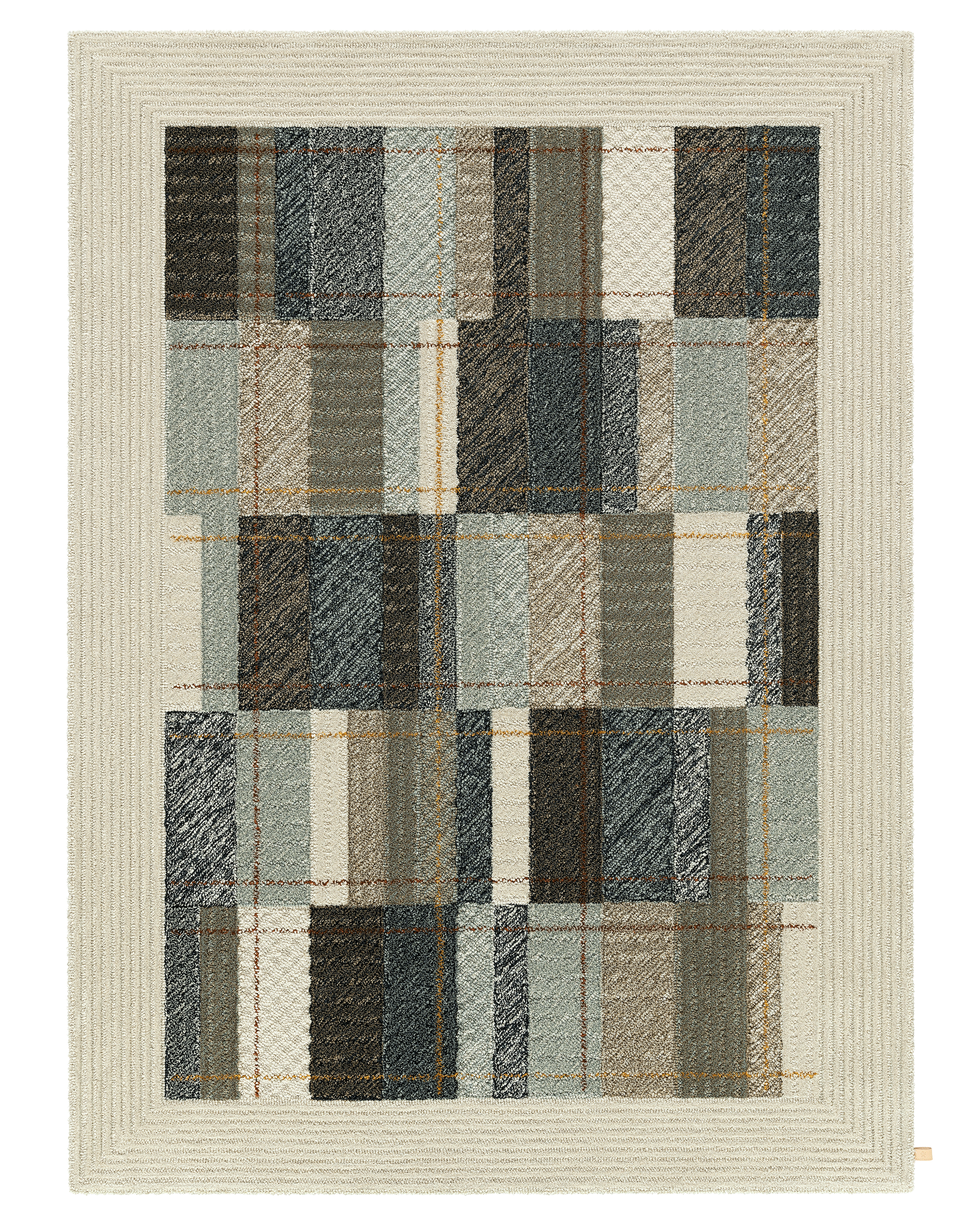 Quilt 820 Indigo Beige